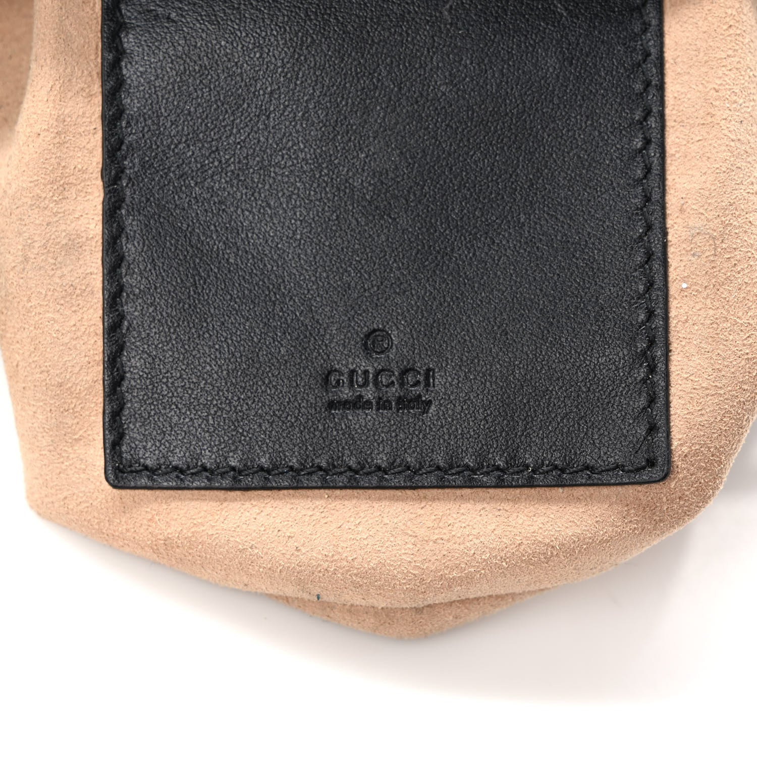 Gucci Calfskin Matelasse Mini GG Marmont 2.0 Bucket Bag Black 6 of 9