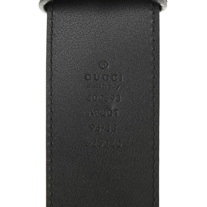Gucci Calfskin Double G 40mm Belt 95 38 Black 3 of 9