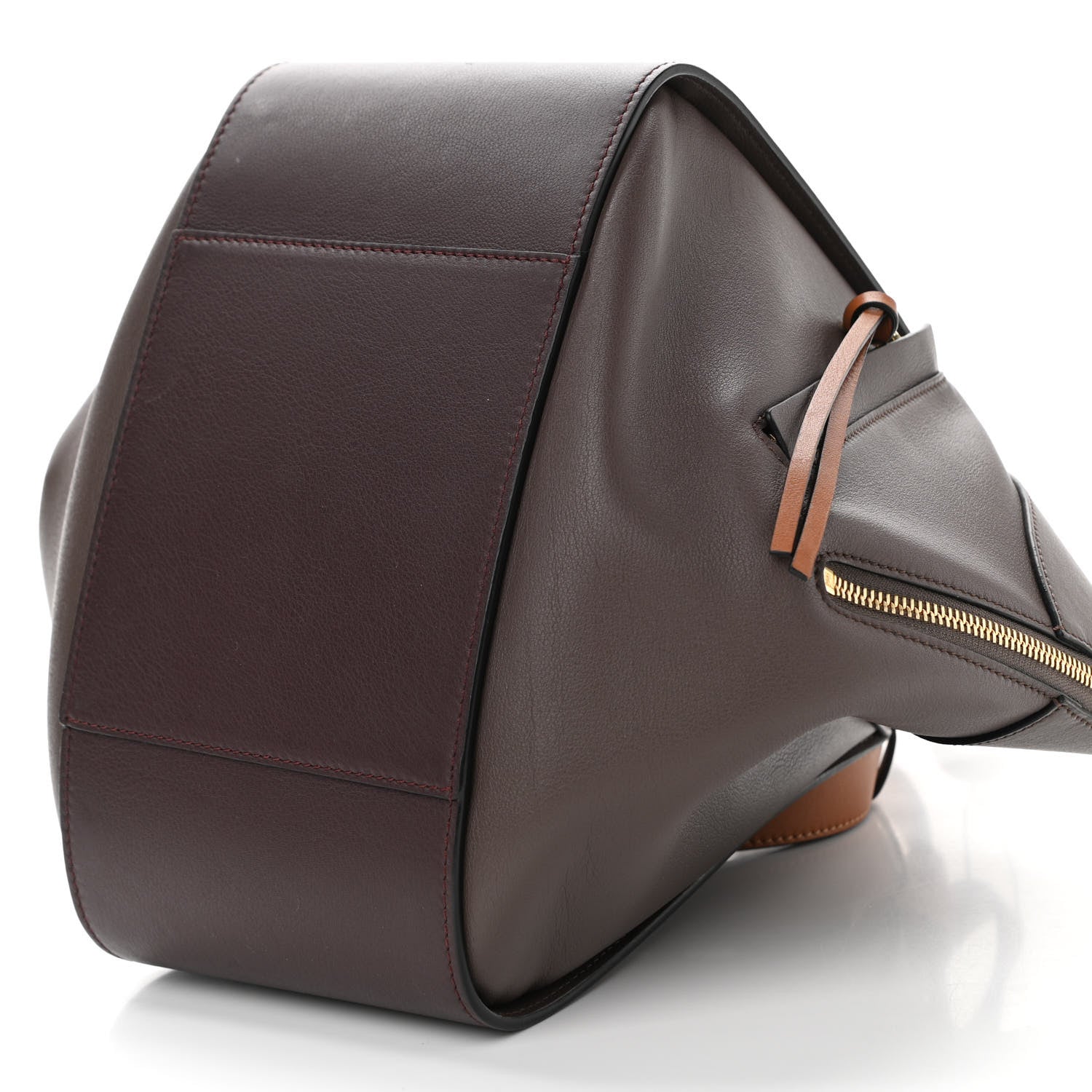 Loewe Calfskin Small Hammock Shoulder Bag Oxblood Tan 9 of 12