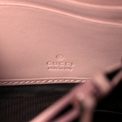 Gucci Calfskin Matelasse GG Marmont Continental Wallet Perfect Pink 6 of 12