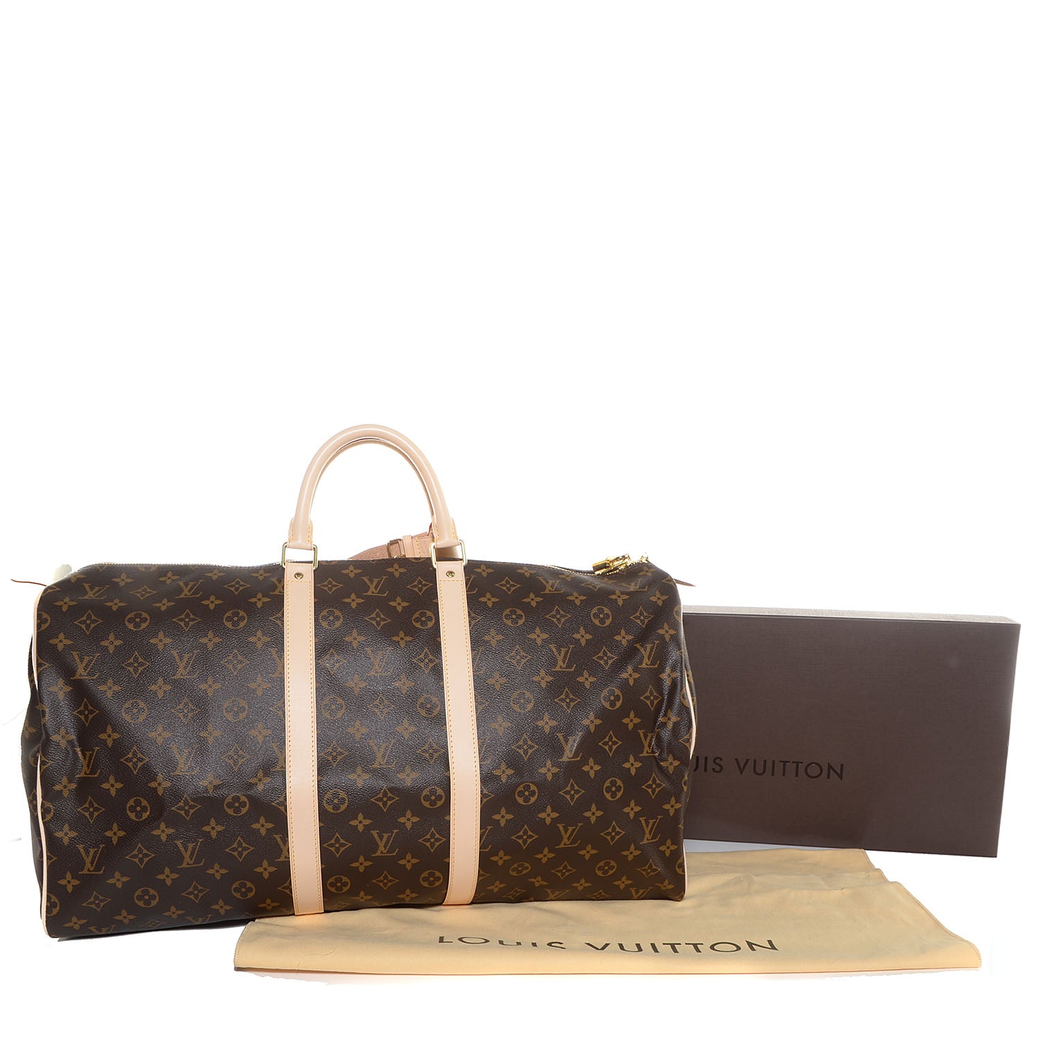 Louis Vuitton Monogram Keepall 55 5 of 8