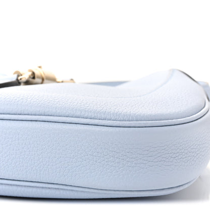 Gucci Grained Calfskin Web Medium Jackie 1961 Hobo Light Blue 9 of 9