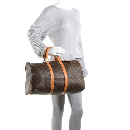 Louis Vuitton Monogram Keepall 45 2 of 7