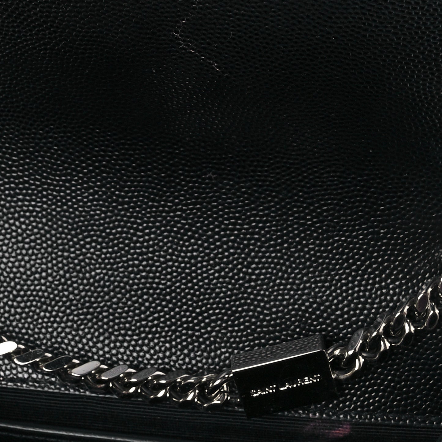 Grain De Poudre Small Monogram Kate Satchel Black