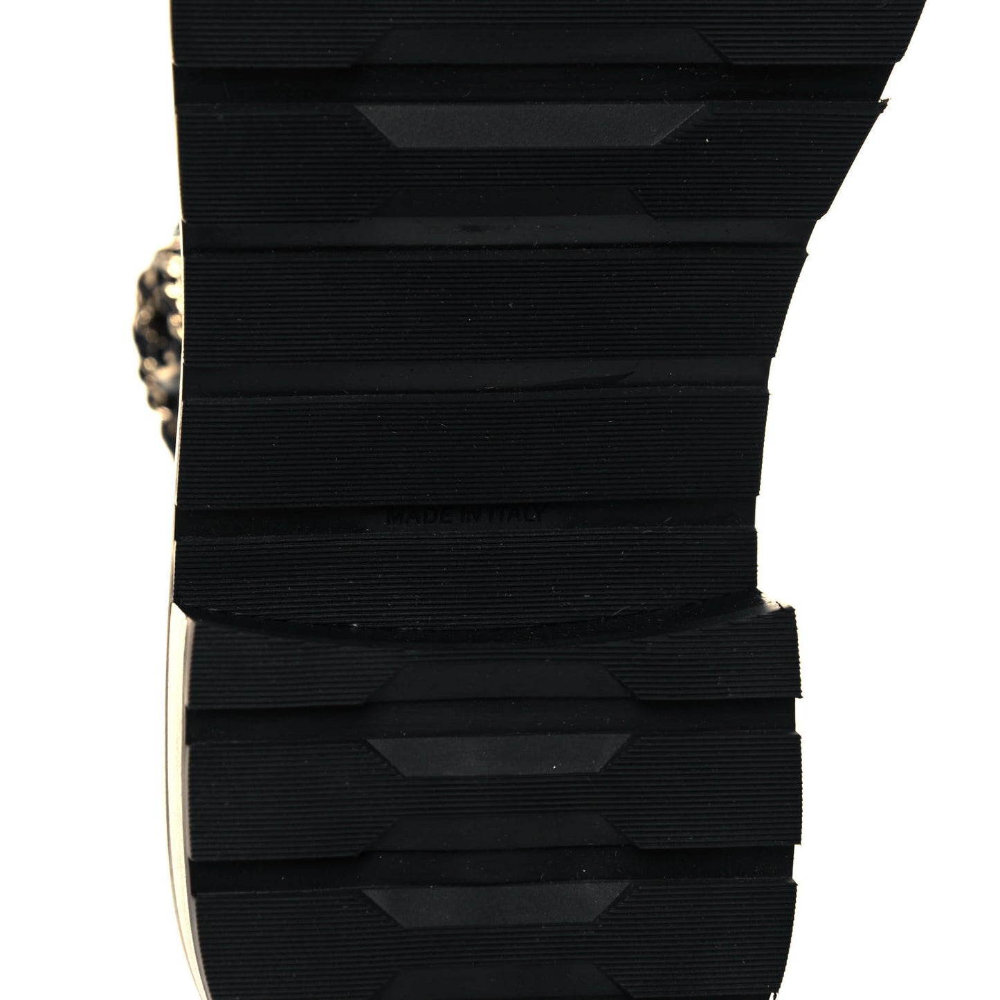 Shiny Lambskin Quilted Lace Up Combat Boots 39 Black