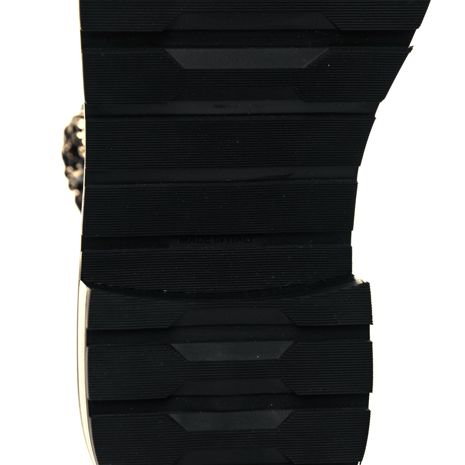 Chanel Shiny Lambskin Quilted Lace Up Combat Boots 39 Black 6 of 8