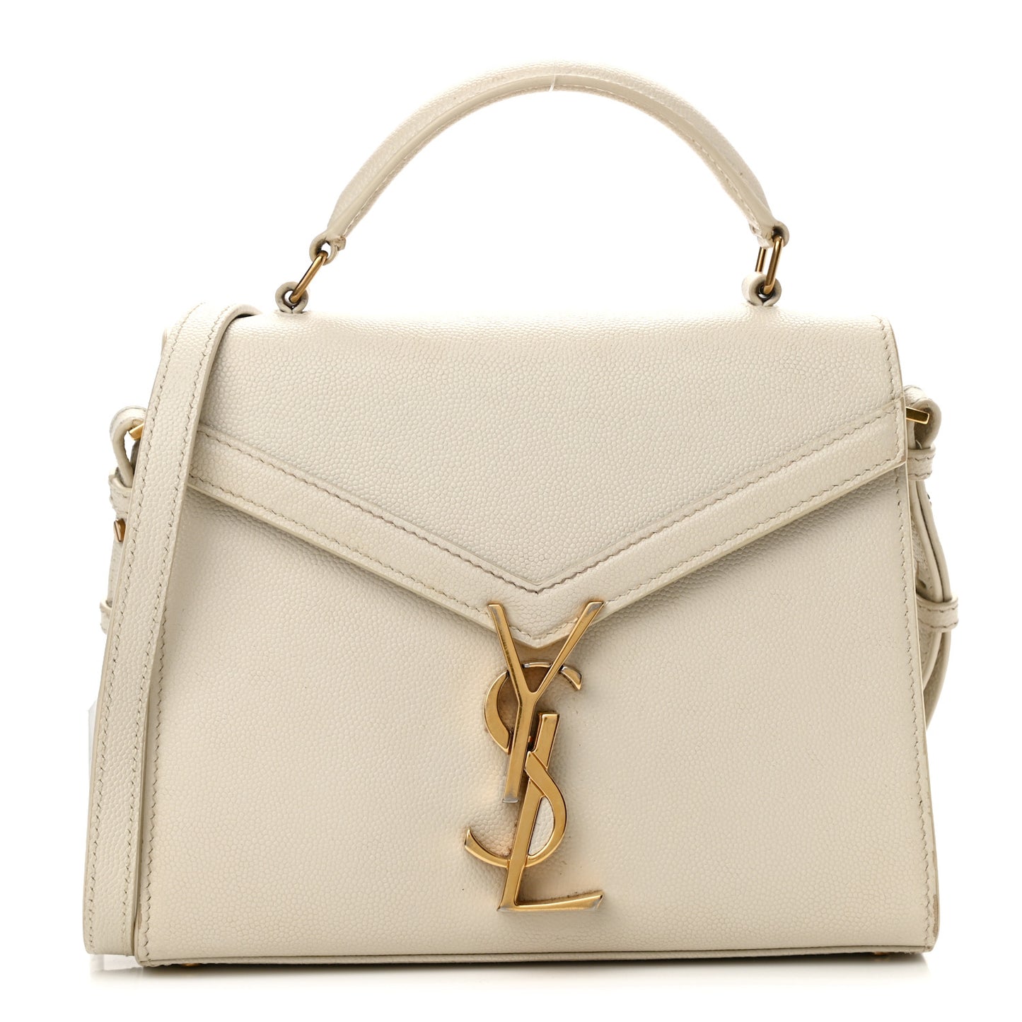 Grain de Poudre Mini Classic Monogram Cassandra Top Handle Vintage White