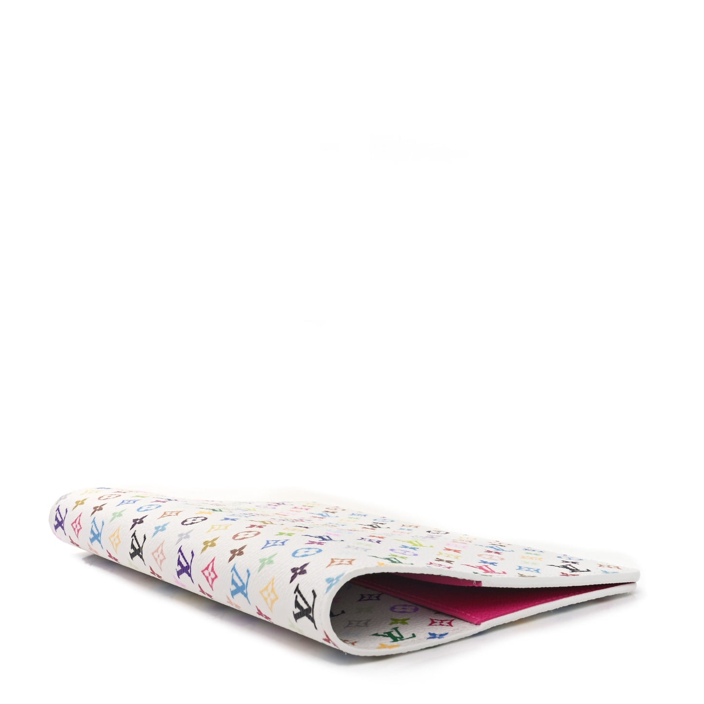LV X TM Monogram Multicolor Emily Notebook Cover MM White
