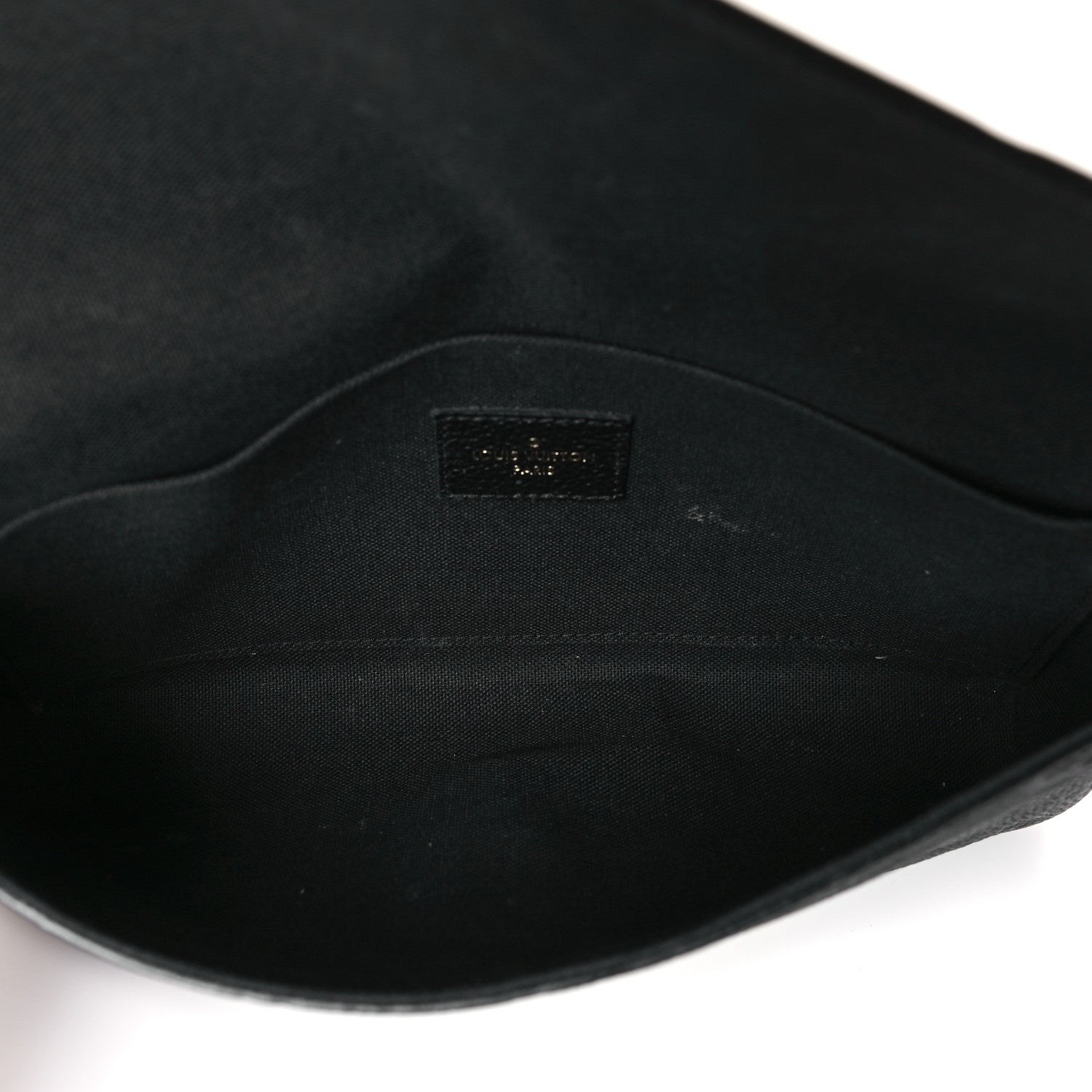 Louis Vuitton Empreinte Pochette Felicie Chain Wallet Black 5 of 10
