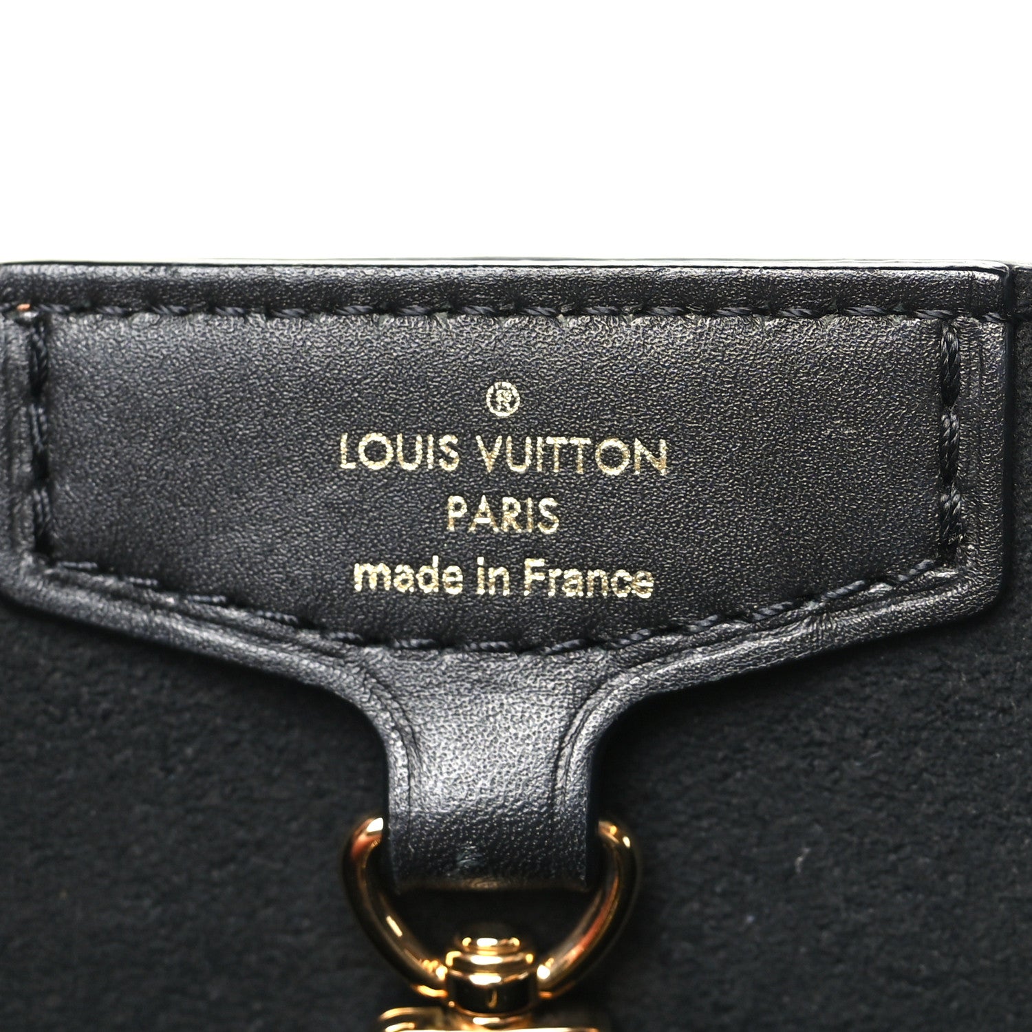 Louis Vuitton Damier Ebene Belmont PM Black 6 of 10