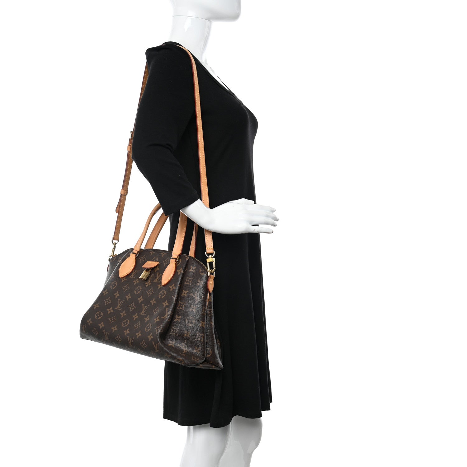Louis Vuitton Monogram Rivoli MM 2 of 10