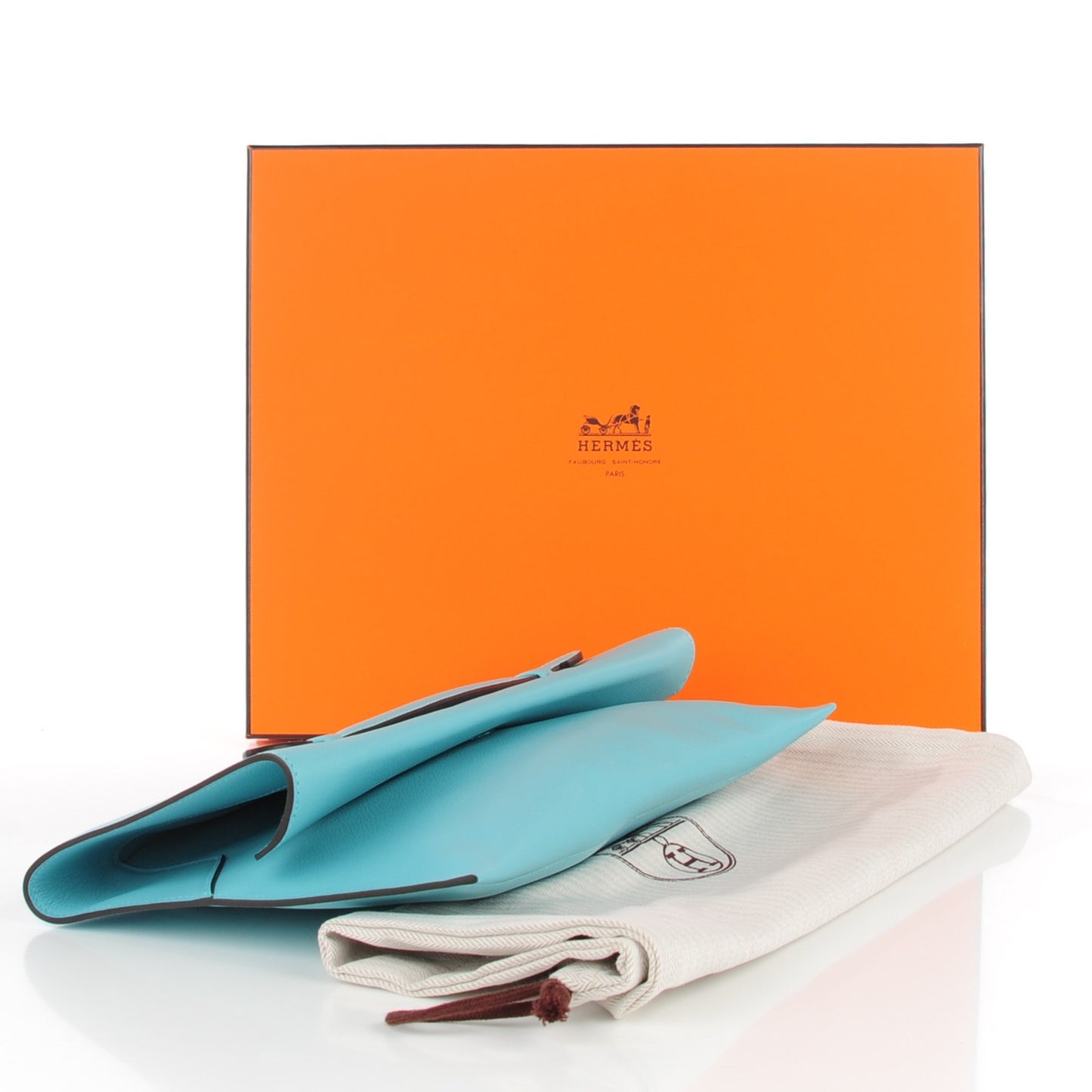 Swift Pliplat Clutch Bleu Saint Cyr