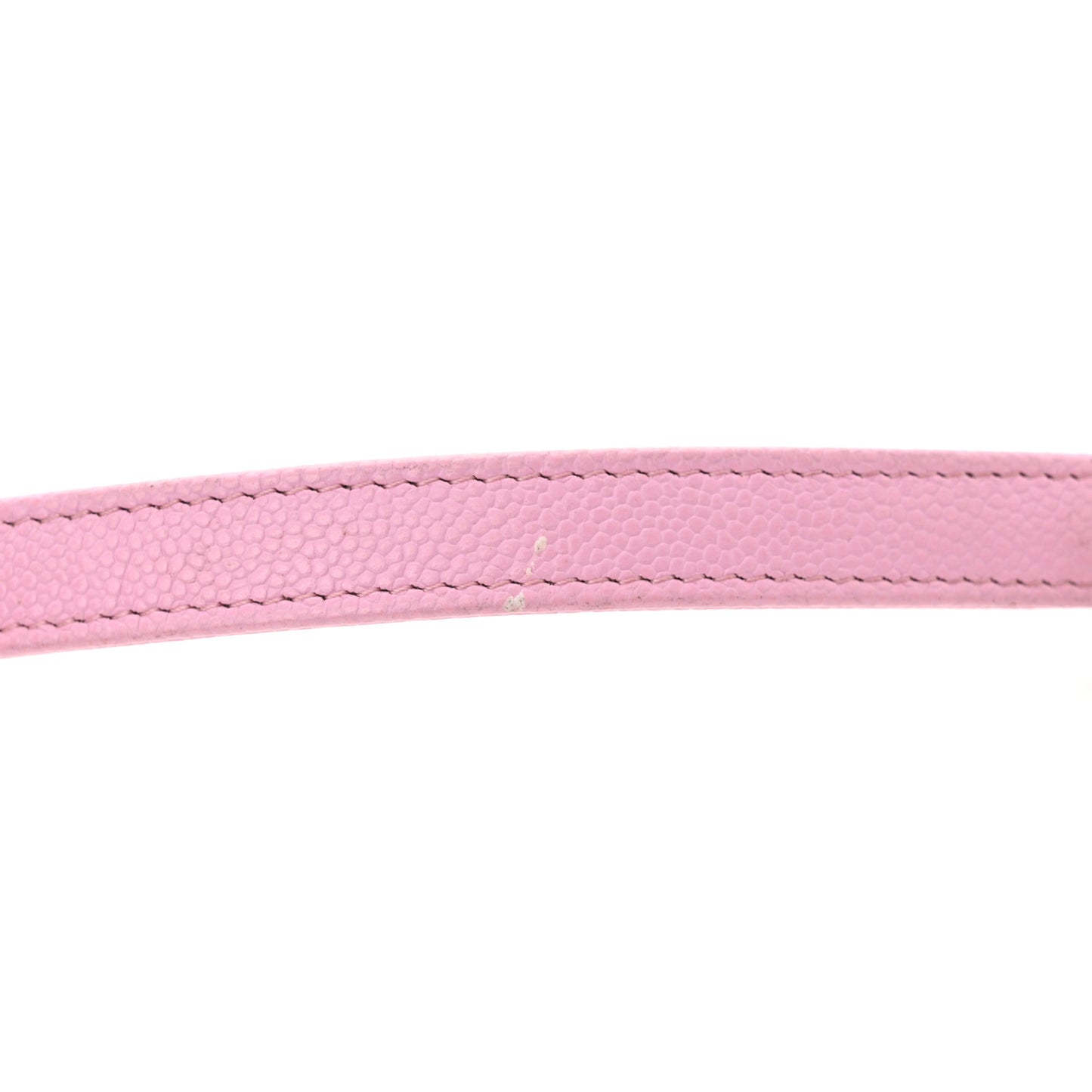 Caviar Quilted Top Handle Pocket Vanity Case Lilac