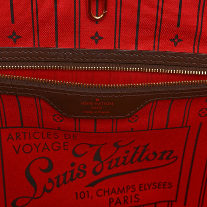 Louis Vuitton Damier Ebene Neverfull MM 6 of 10