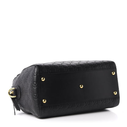 Gucci Guccissima Signature Boston Black 4 of 14