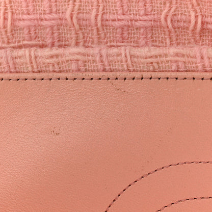 Chanel Wool Tweed Quilted 2.55 Reissue 225 Flap Light Pink 12 of 14