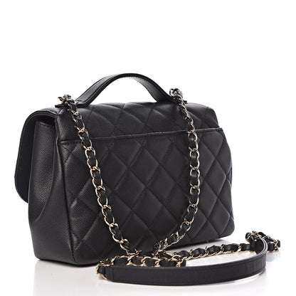 Chanel Caviar Quilted Medium Business Affinity Flap Black 3 of 11