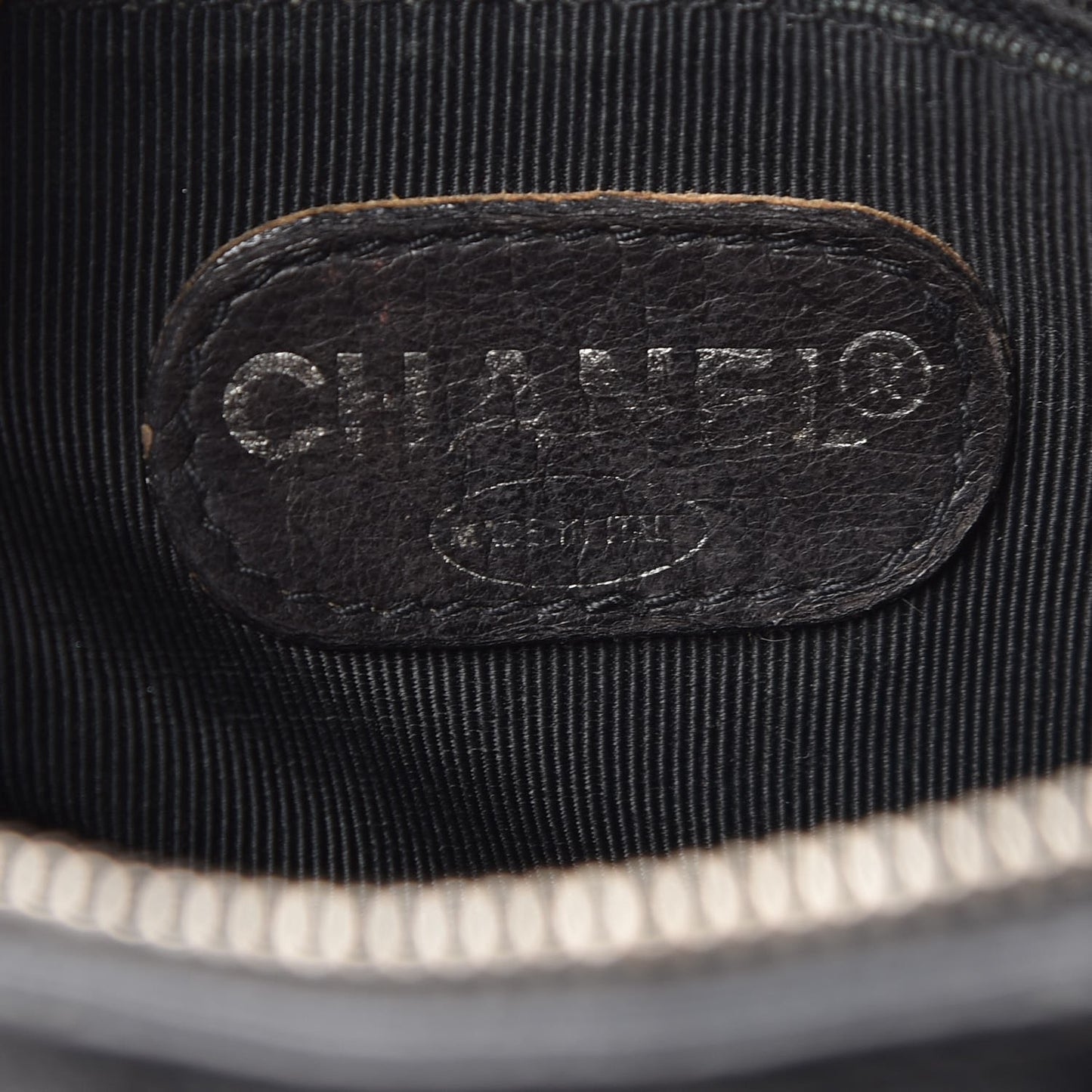 Caviar Quilted Flap Shoulder Bag Black