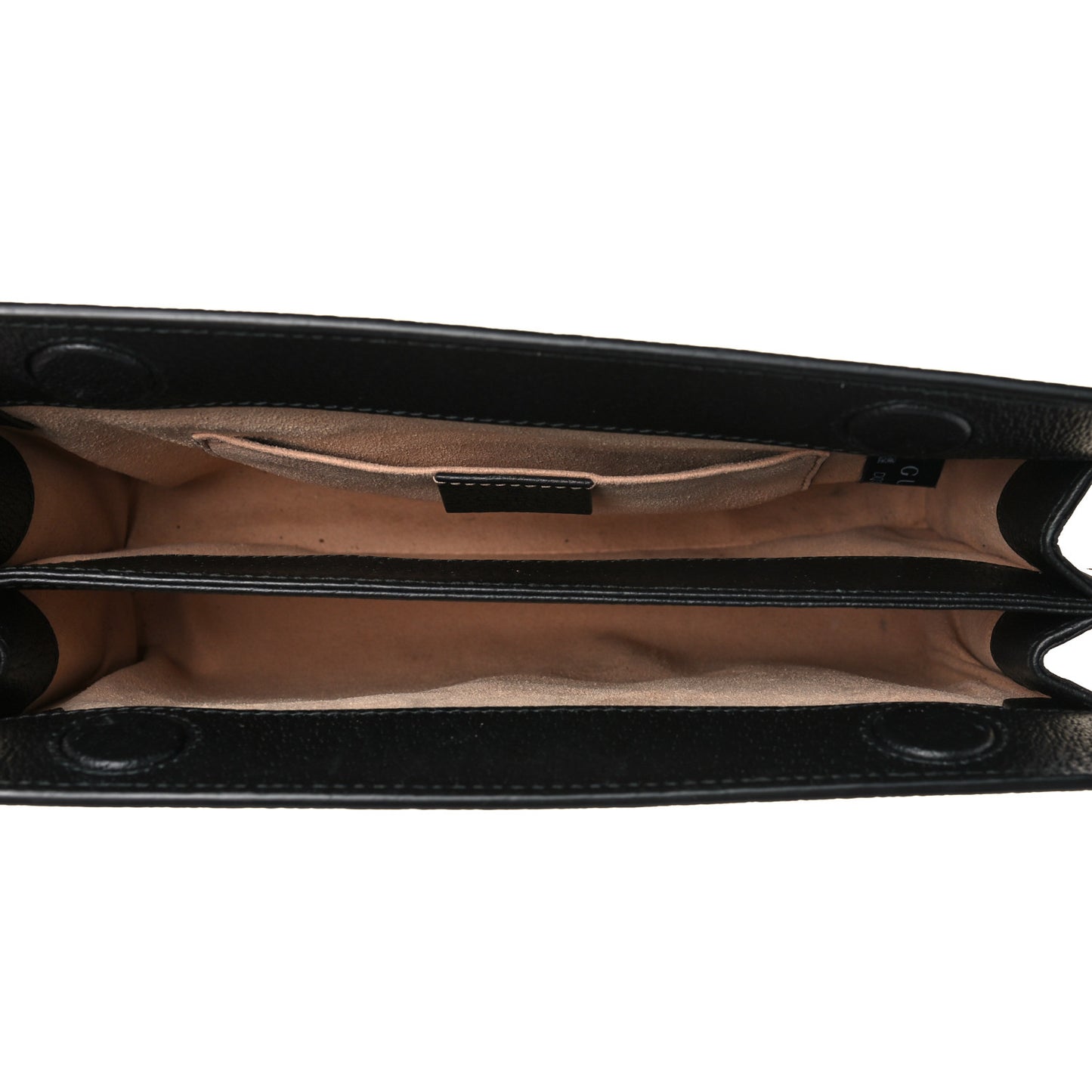 Calfskin GG Web Small Ophidia Chain Shoulder Bag Black