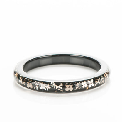 Louis Vuitton Resin Swarovski Medium Inclusion Bracelet PM Black 3 of 4