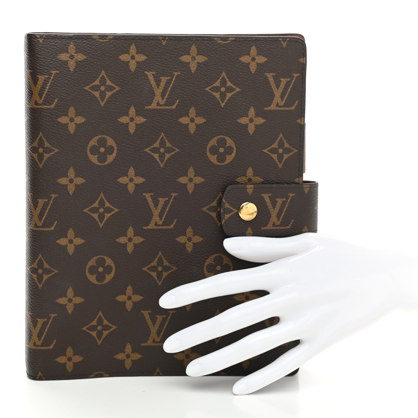 Monogram Large Ring Agenda Cover