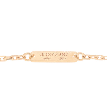 Van Cleef & Arpels 18K Rose Gold Mother Of Pearl Lucky Spring Plum Blossom Necklace 4 of 6