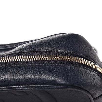 Gucci Pebbled Calfskin Small Soho Disco Bag Blue 8 of 18