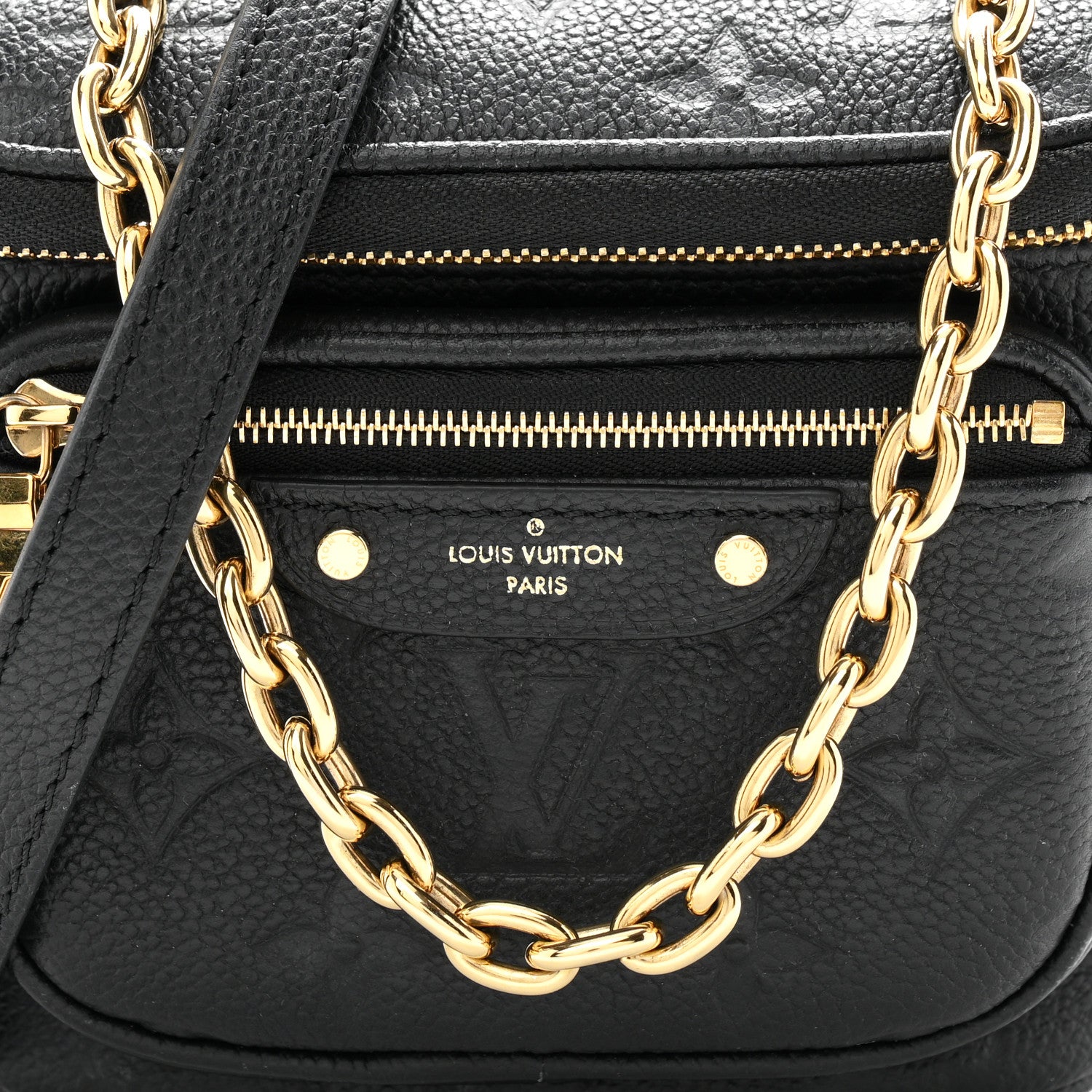 Louis Vuitton Empreinte Mini Bumbag Black 7 of 10