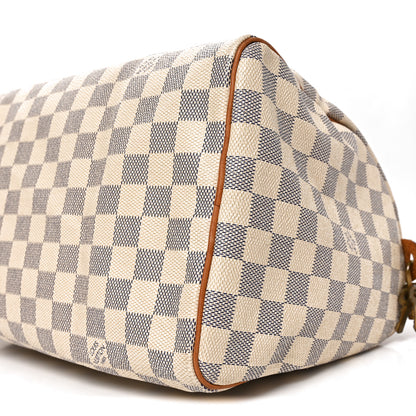 Louis Vuitton Damier Azur Speedy 30 9 of 9