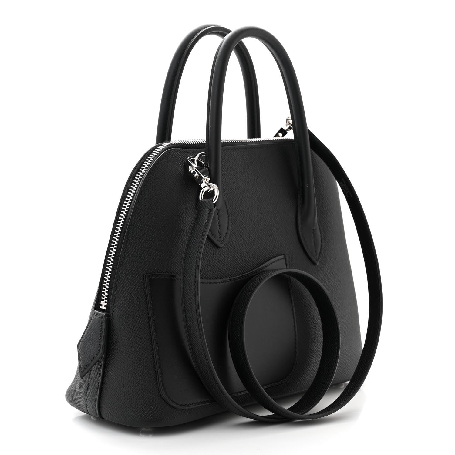 Hermes Epsom Swift Vache Hunter En Desordre 1923 Bolide 25 Black 3 of 11