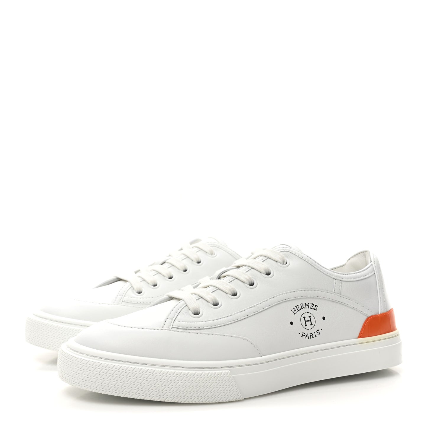 Calfskin Alligator Womens Get Sneakers 38 White