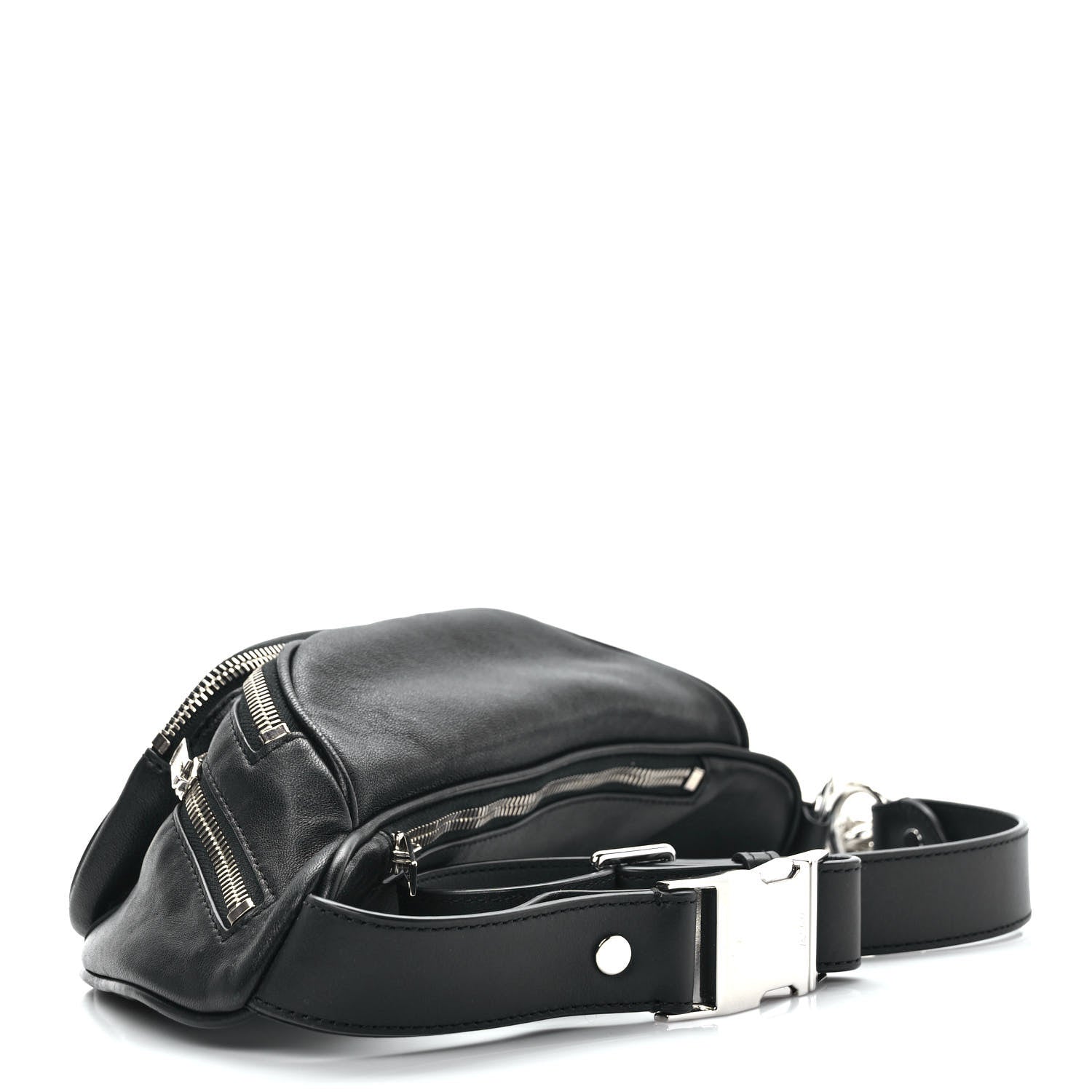 Alexander Wang Lambskin Attica Belt Bag Black 3 of 8
