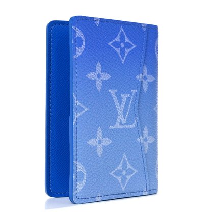 Louis Vuitton Monogram Clouds Pocket Organizer Blue 5 of 15