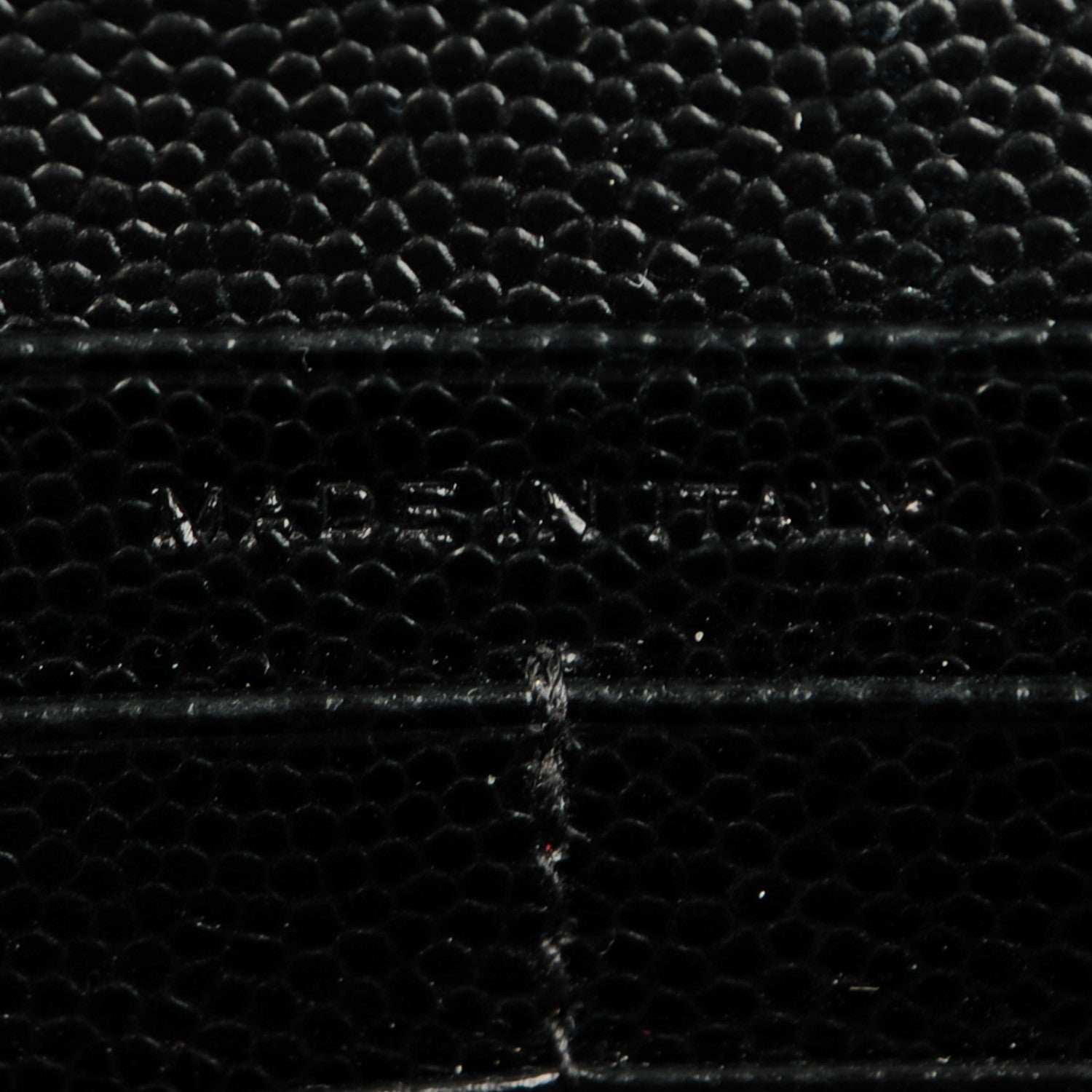 Saint Laurent Grain De Poudre Matelasse Chevron Monogram Chain Wallet Black 7 of 8