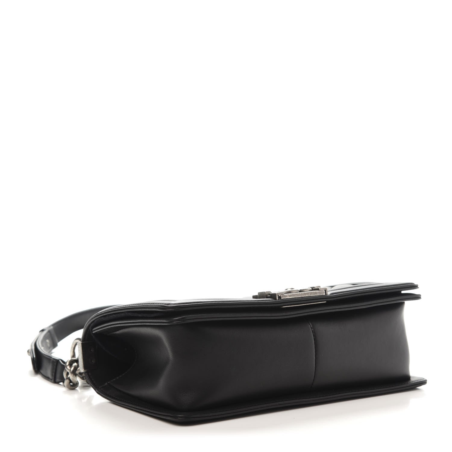 Chanel Calfskin Quilted Medium Boy Flap Black 4 of 14