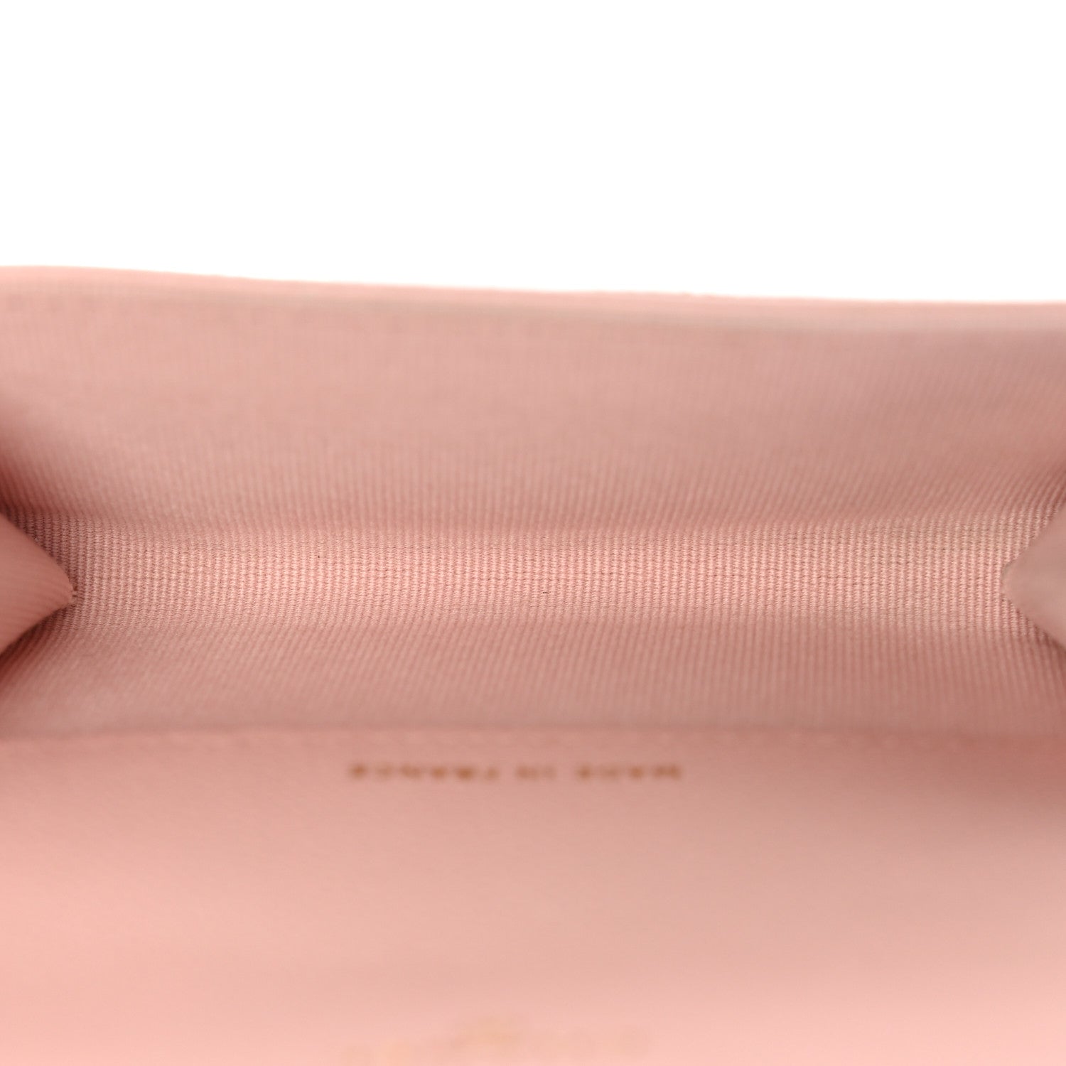 Chanel Caviar Quilted Flap Card Holder Wallet Light Pink 5 of 9