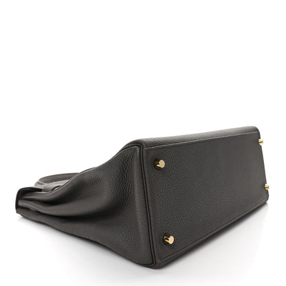 Hermes Togo Kelly Retourne 32 Etain 4 of 10