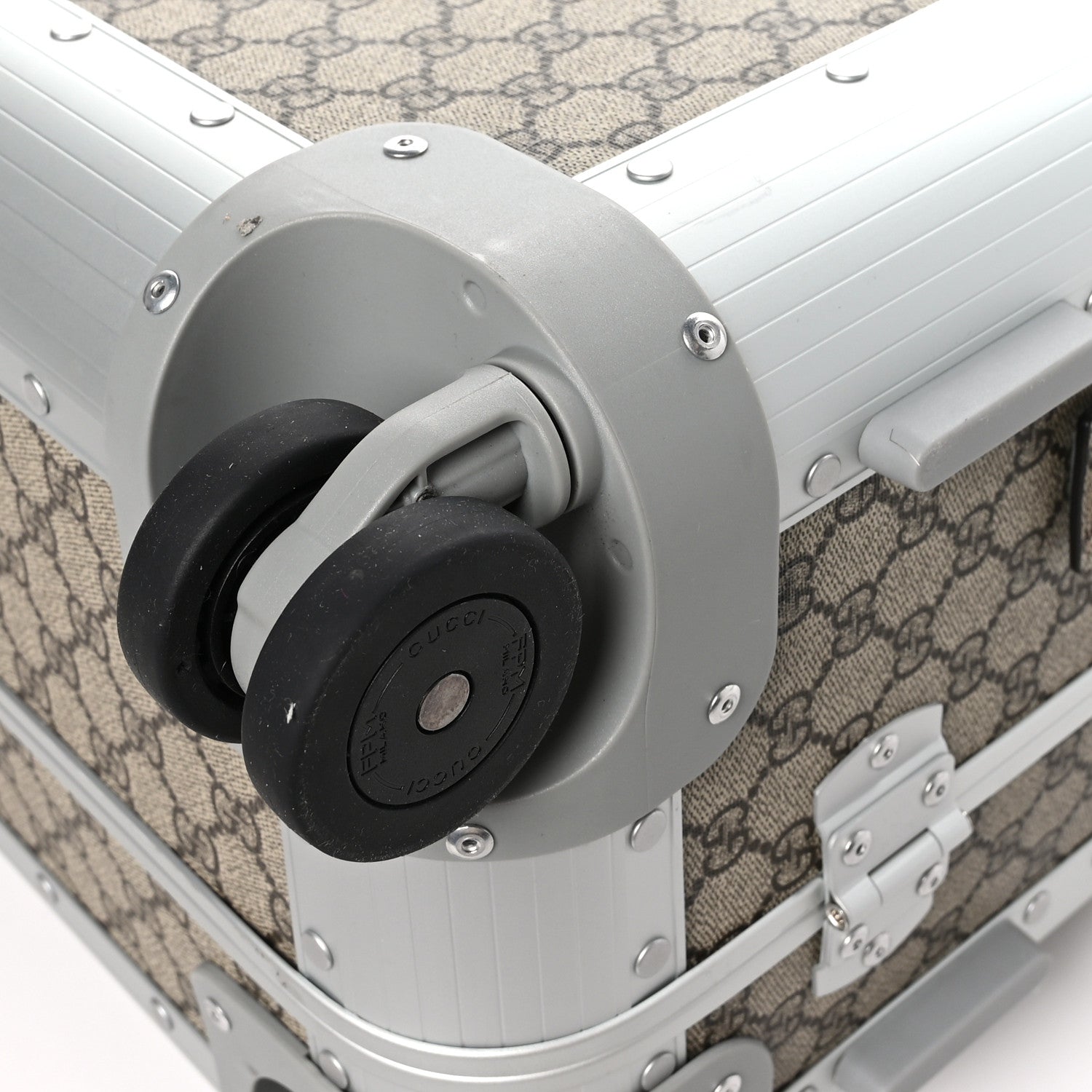 Gucci GG Supreme Monogram Porter Carry On Suitcase 10 of 12