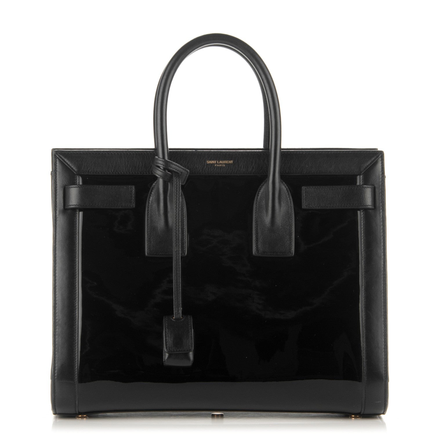 Saint Laurent Patent Small Sac de Jour Black 1 of 6