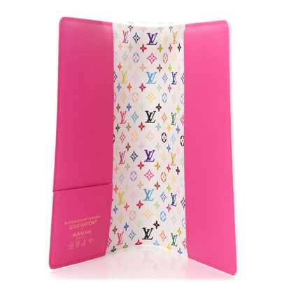 Louis Vuitton LV X TM Monogram Multicolor Emily Notebook Cover MM White 5 of 7