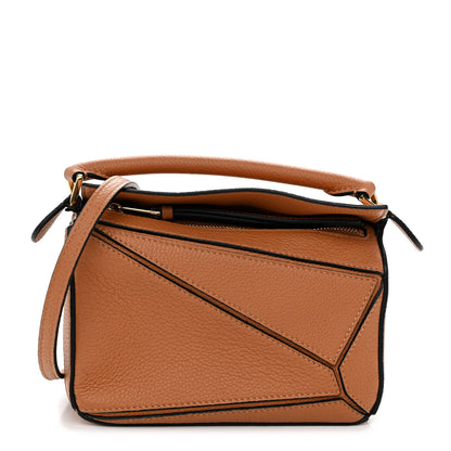 Loewe Calfskin Mini Puzzle Bag Tan 1 of 11