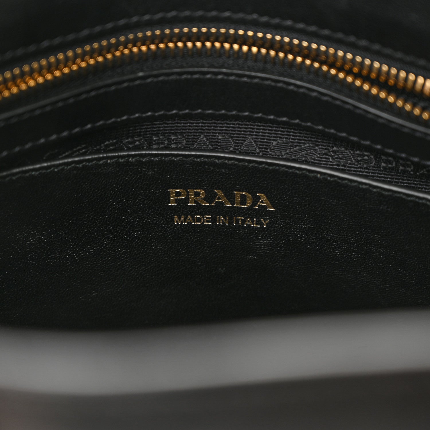Prada Saffiano City Calfskin Small Esplanade Tote Black 6 of 9