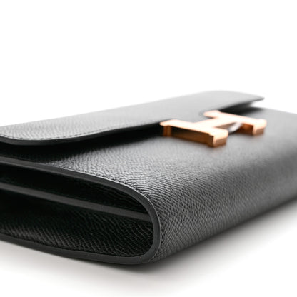 Hermes Epsom Constance Wallet To Go Black 9 of 11