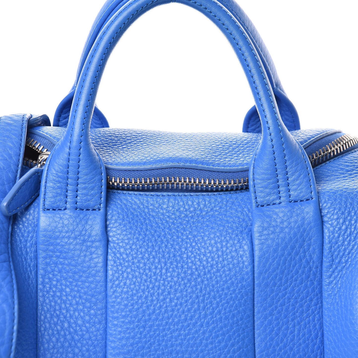 Pebbled Lambskin Rockie Royal Blue