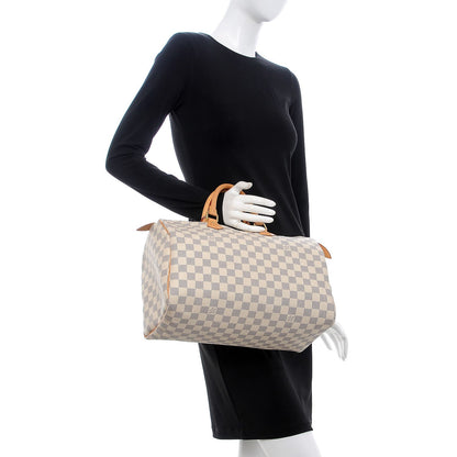 Louis Vuitton Damier Azur Speedy 35 2 of 9