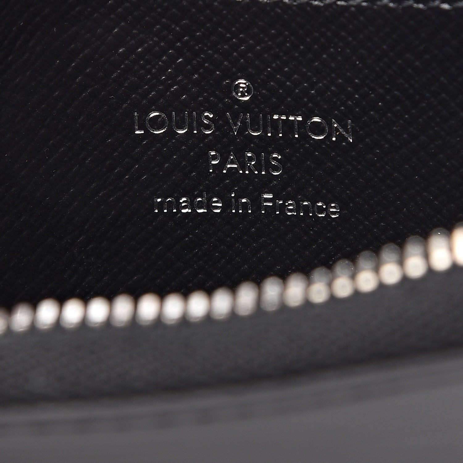 Louis Vuitton Epi Zippy Coin Purse Black 5 of 6
