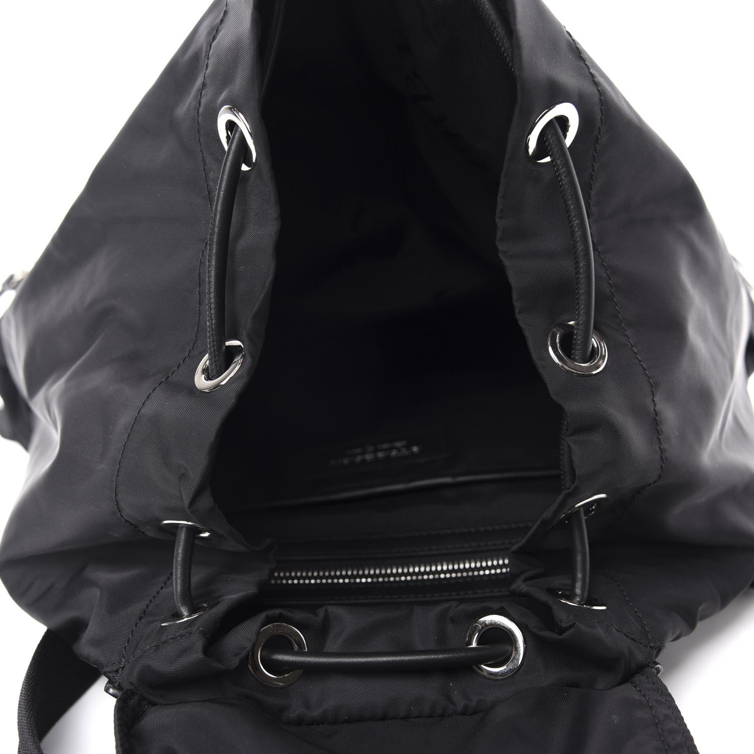 Burberry Technical Nylon Large Rucksack Backpack Black 4 of 8