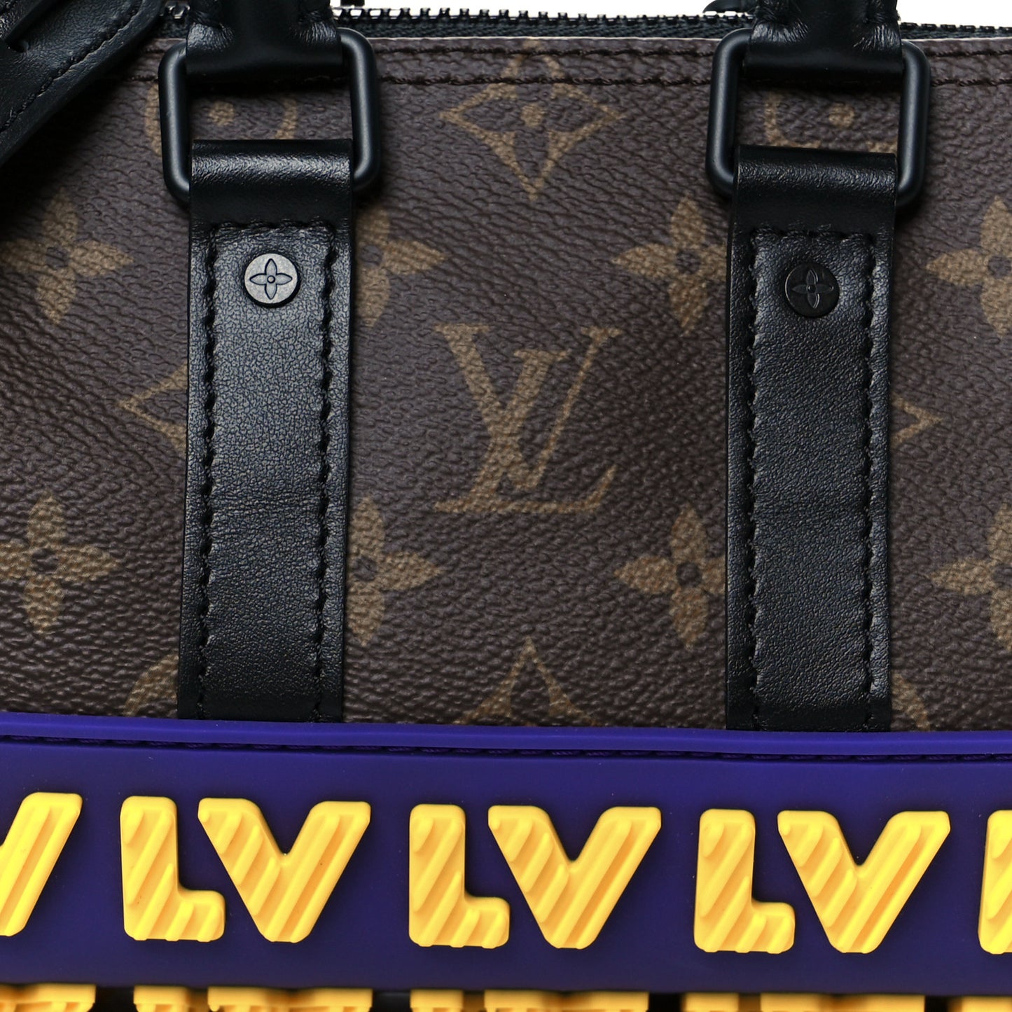 Monogram LV Rubber Keepall XS Multicolor