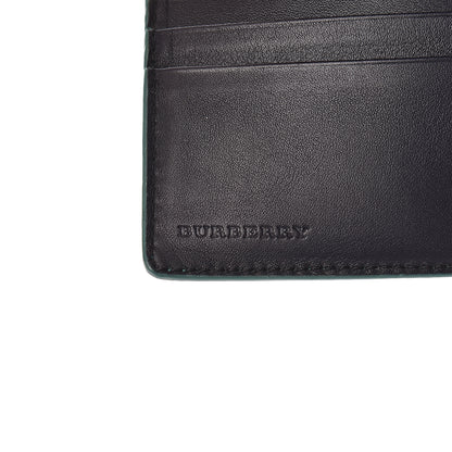 Burberry London Grainy Calfskin Bi-Fold Wallet Opal Green 6 of 8