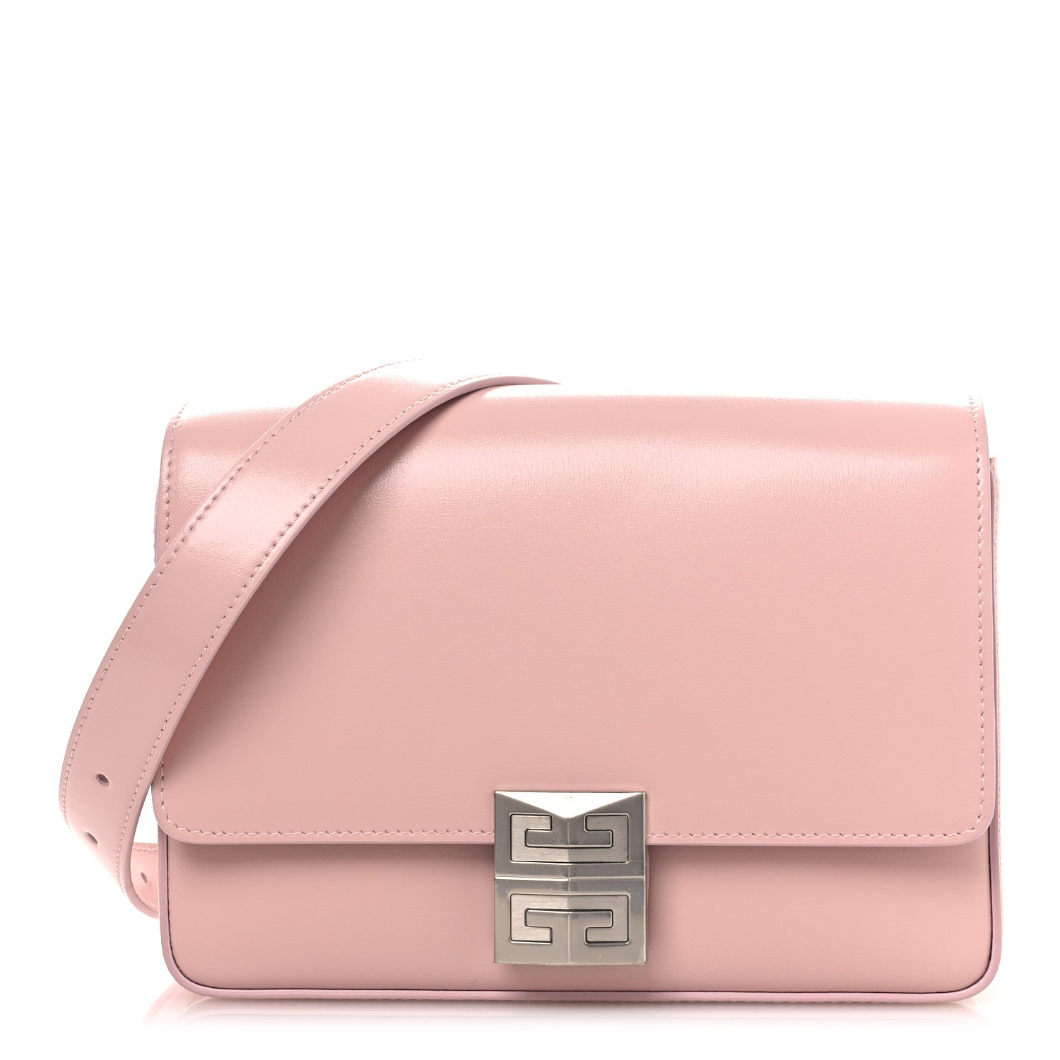 Givenchy Box Calfskin Medium 4G Shoulder Bag Blush Pink 2 of 23